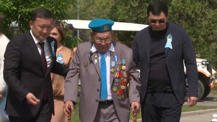 Алматы облысында соғыс ардагерлеріне пәтер кілті табыс етілді