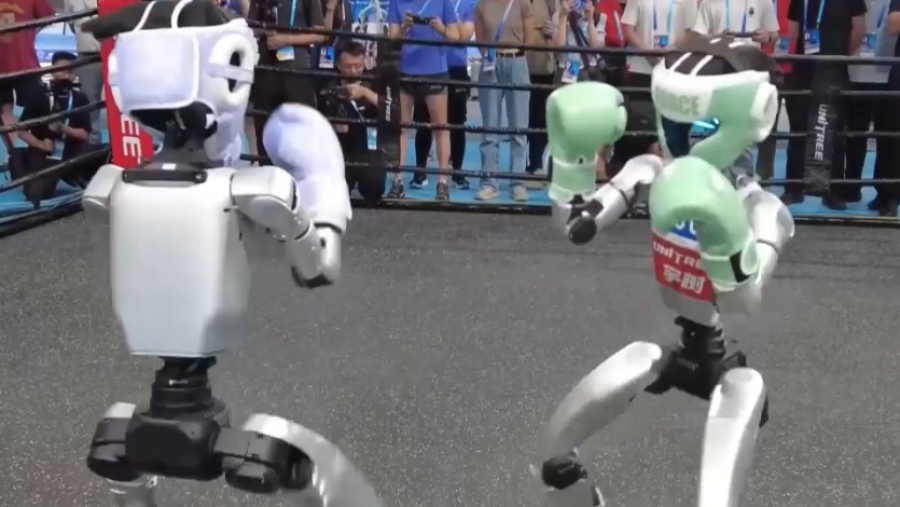 Роботы-гуманоиды состязаются в 26 видах спорта на Всемирных играх