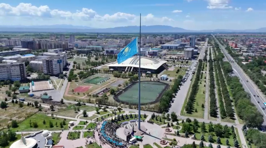 35 новых флагштоков открыли в сёлах Жетісу