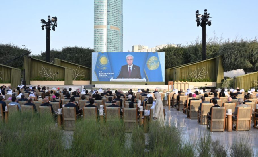 Қ. Тоқаев «Адамзат бауырластығы» сыйлығын тапсыру рәсіміне қатысушыларға бейнеүндеу жолдады