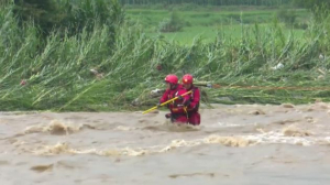 В Китае привлекли тысячи военных и полицейских для ликвидации последствий тайфуна «Доксури»