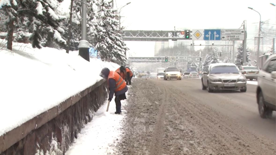 Алматыда жыл соңына дейін жаңа қар еріту пункті іске қосылады