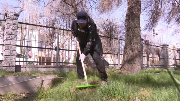 В Талдыкоргане организовали экологический субботник