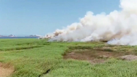 Лесной пожар не стихает в Перу