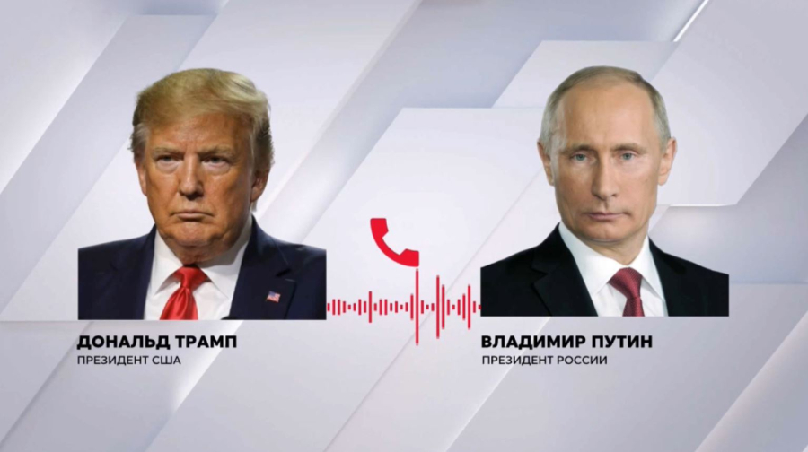 Белый дом: начался телефонный разговор Трампа и Путина
