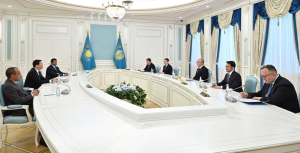 Глава государства принял председателя правления компании PresightAI