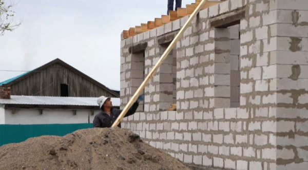 Дома для пострадавших начали строить в области Ұлытау