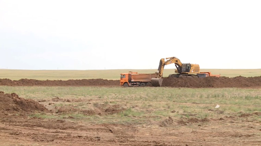 Молочно-товарную ферму строят в Карагандинской области