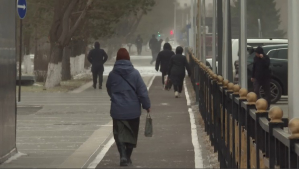 Метель, дождь и гололед ожидаются в ряде регионов Казахстана