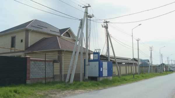 Новые ЛЭП запустили на окраине Шымкента
