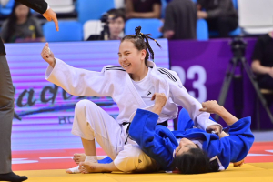 Казахстан завоевал третью золотую медаль на чемпионате Азии по пара дзюдо