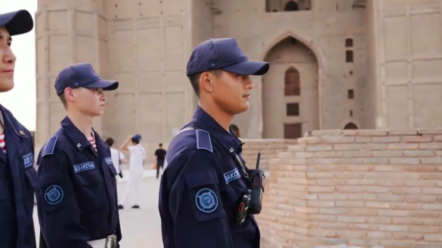 Ұлттық ұлан сапында полиглот сарбаз әскери борышын өтеп жүр