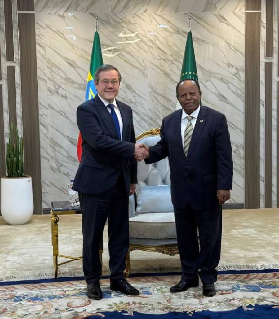 Посол Казахстана провёл встречу с Президентом Эфиопии