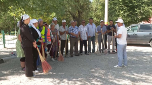 Түркістан облысында «Таза бейсенбі» акциясы өтті