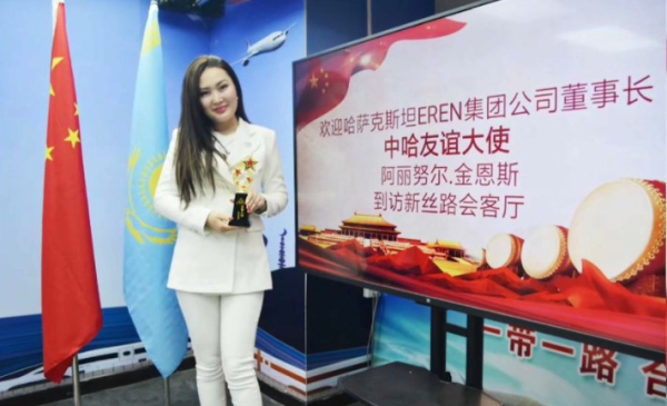 Жительница Астаны прославилась в Китае