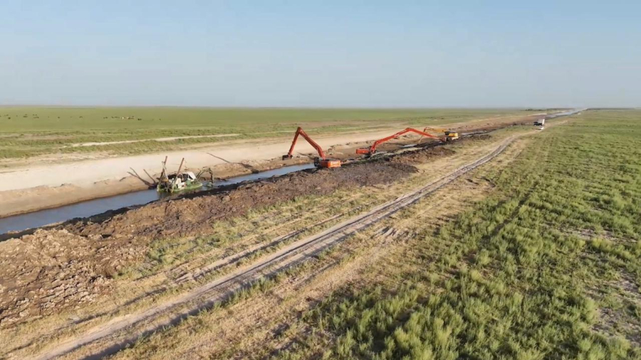 780 км каналов очищены в Казахстане с начала года