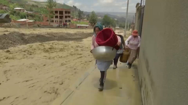 Боливияда өзен тасыды