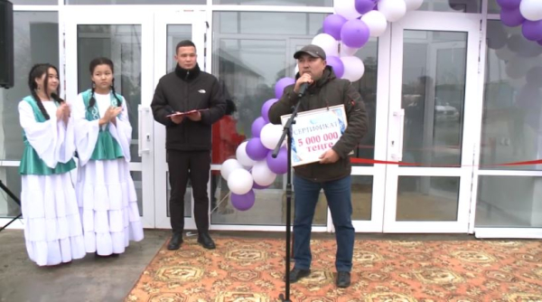 Ақтөбе облысында жаңа нысандар пайдалануға берілді