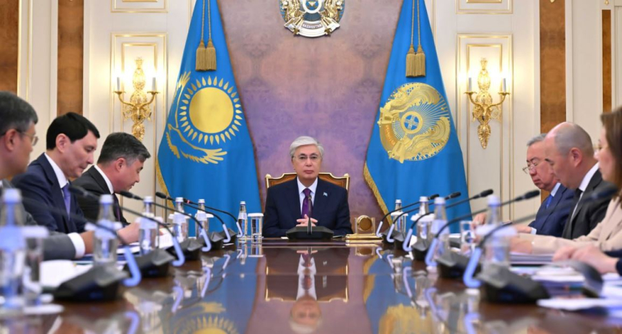 Президент Ұлттық банктің жылдық есебін қабылдады