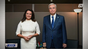 Мемлекет басшысы Венгрия президентін Қазақстанға сапармен келуге шақырды