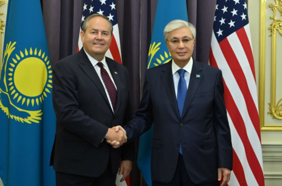 Мемлекет басшысы Cameco корпорациясының президенті Тим Гитцельді қабылдады