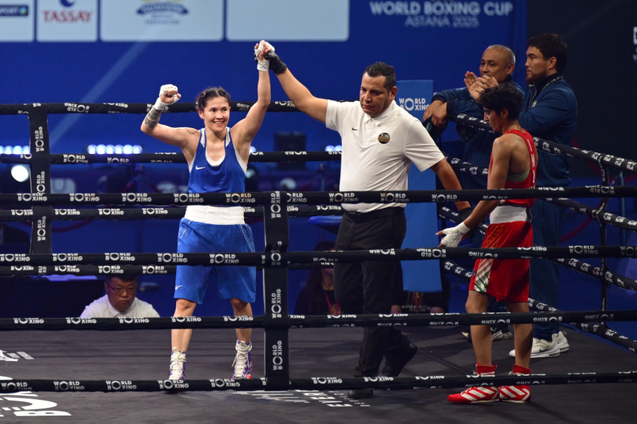 Әлем кубогы: Назым Қызайбай қоржынға алтын медаль салды