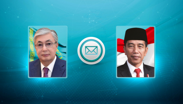 Мемлекет басшысы Индонезия Президентіне құттықтау жеделхатын жолдады