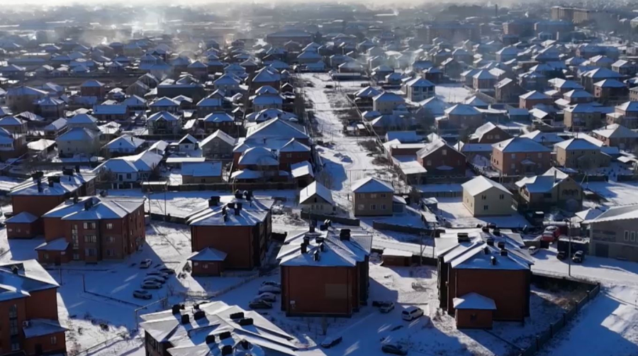 Природный газ провели в село Караоткель Акмолинской области
