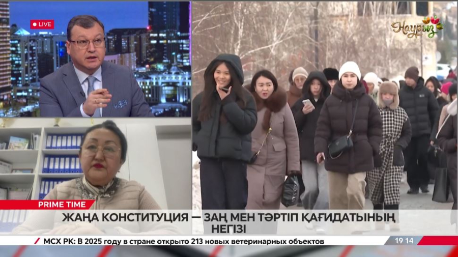 Жаңа Конституция — заң мен тәртіп қағидатының негізі. Алуа Ибраева