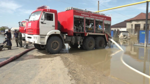 1,2 млн кубометров воды откачали в затопленных микрорайонах Кульсары