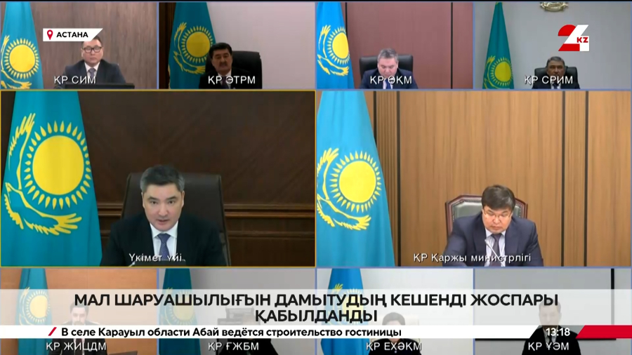 Мал шаруашылығын дамытудың кешенді жоспары қабылданды