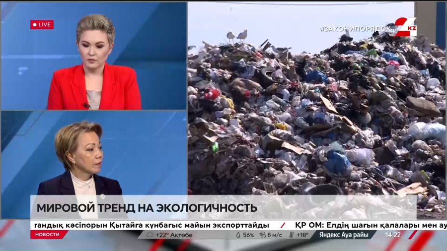 Мировой тренд на экологичность. Бакыт Есекина