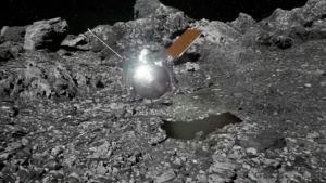 Зонд NASA доставит на Землю образцы грунта с астероида Бенну