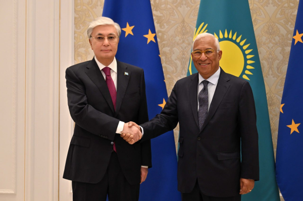 Токаев провёл встречу с Президентом Европейского Совета