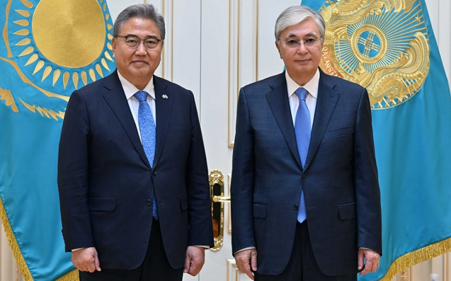 Токаев принял министра иностранных дел Республики Корея