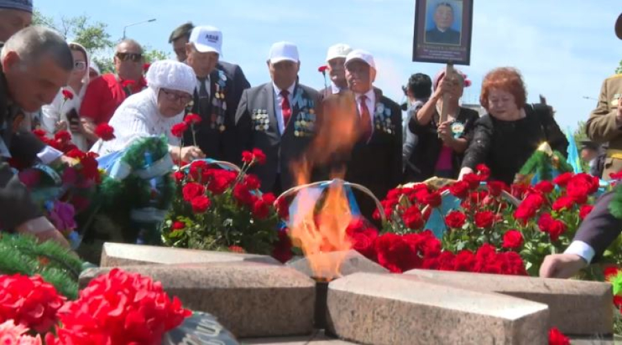 Как отметили 80-летнюю годовщину Великой Победы в Семее