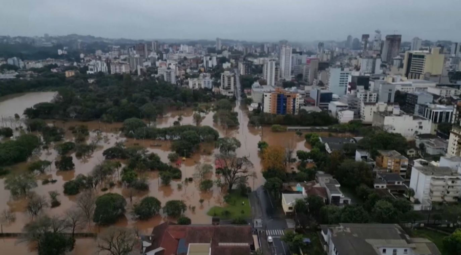 Бразилия тағы да су астында қалды