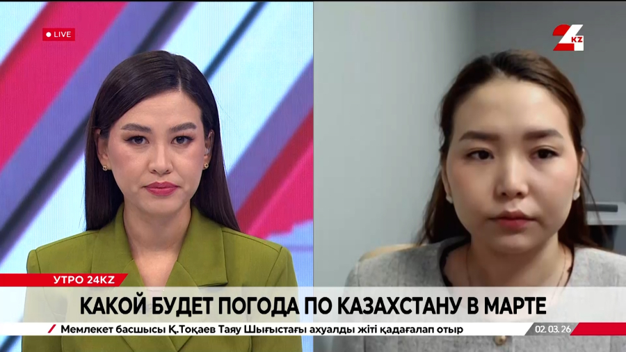 Какой будет погода в марте. Аружан Муратова