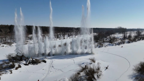 Петропавл мен 7 ауданда мұз жарылады