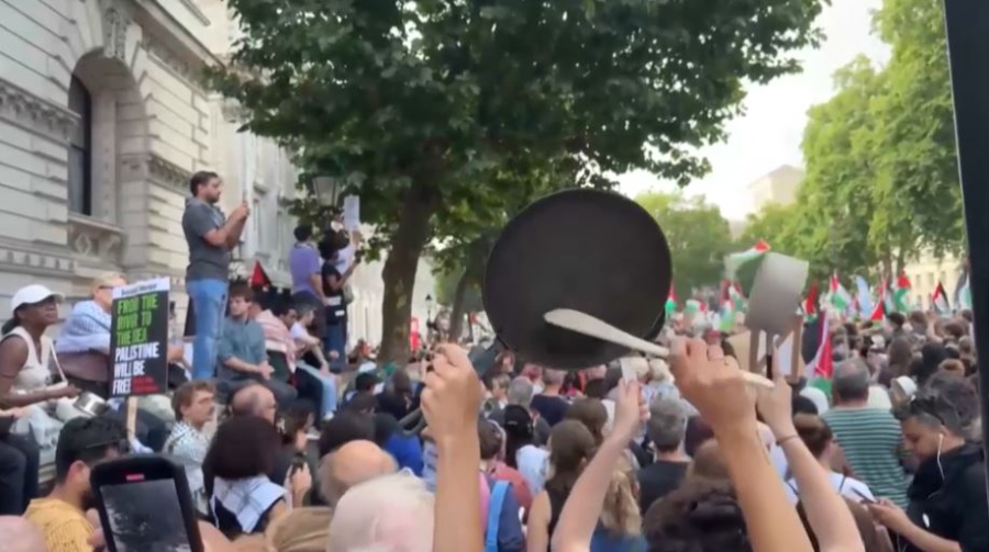 Массовая акция в поддержку Газы прошла в Лондоне