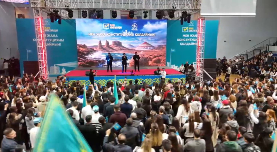 Ақтаулықтарға жаңа Конституция жобасы түсіндірілді