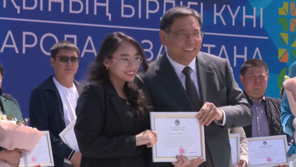 Тасқынның бетін қайтаруға атсалысқандар марапатталды