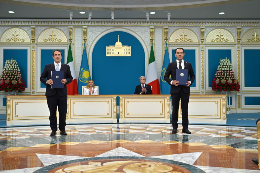 Какие документы подписали Казахстан и Италия