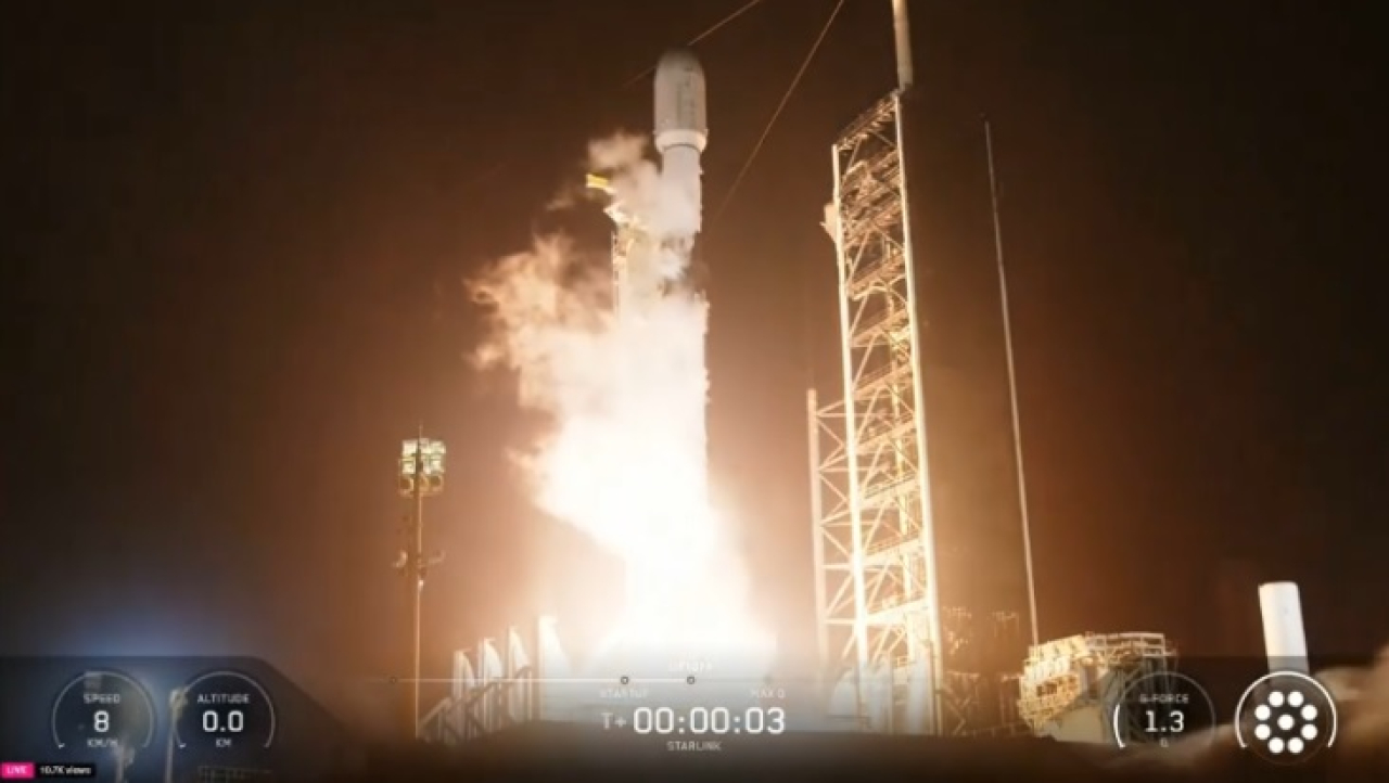 SpaceX вывела на орбиту 29 спутников Starlink