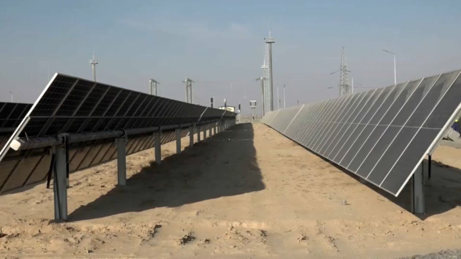 Жаңаөзенде күн электр станциясы іске қосылды