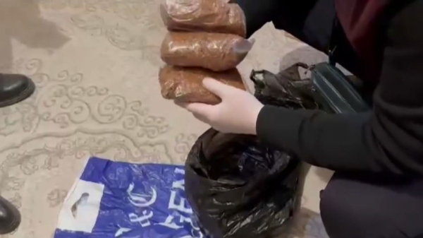 Шымкентте есірткі тасымалдаған курьер ұсталды