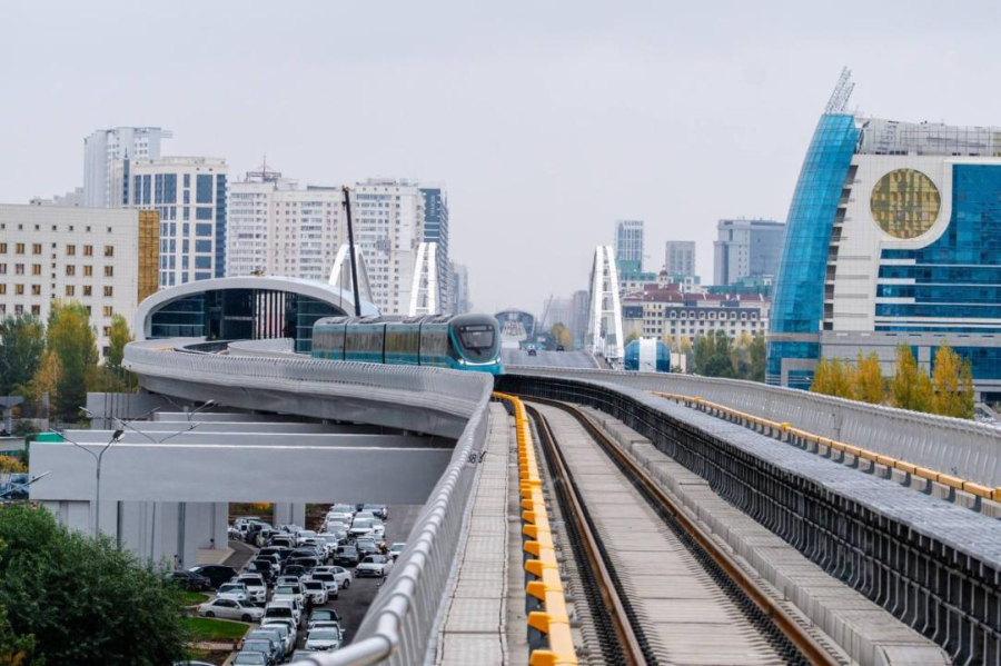 Началась тестовая эксплуатация LRT в Астане