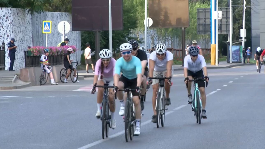 Международная велогонка Gran Fondo прошла в Алматы