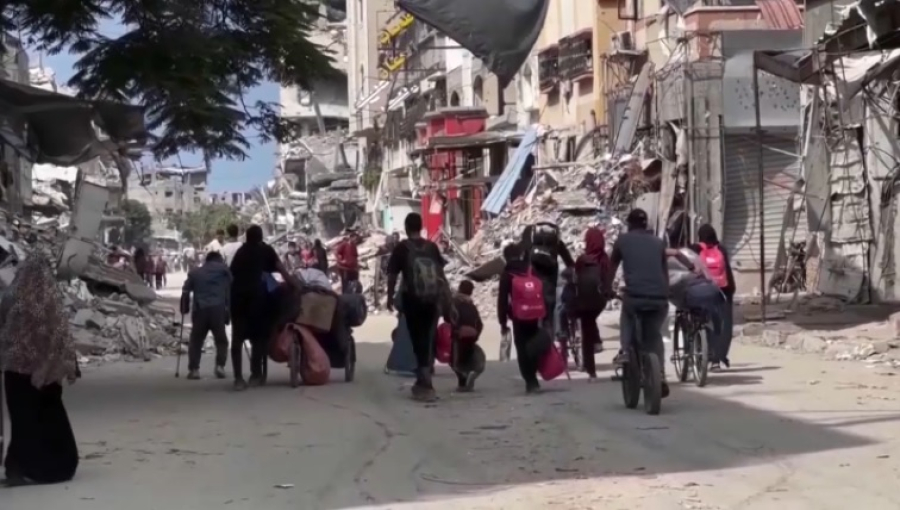 Палестинцы бегут из Хан-Юниса из-за наступления ЦАХАЛ