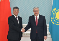 Президент РК встретился с главой Синьцзяня